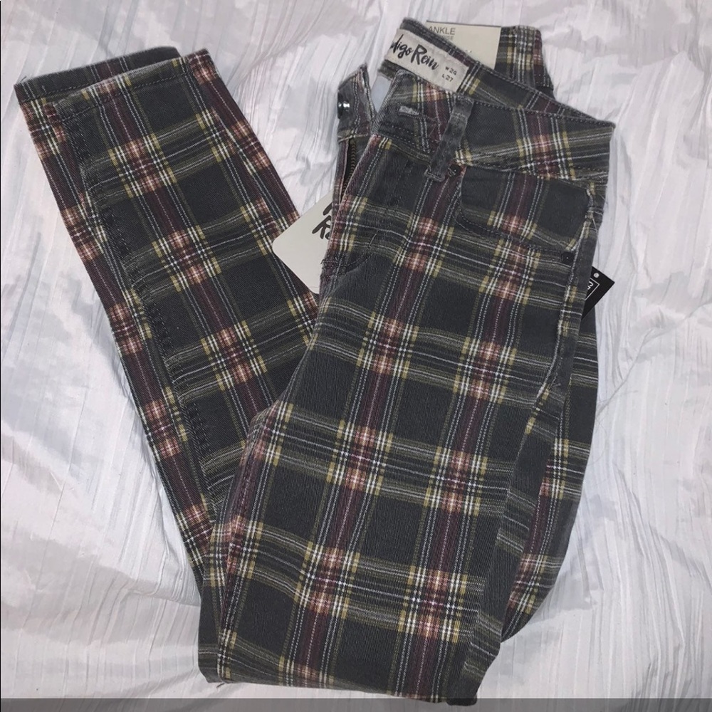 Indigo Rein plaid pants